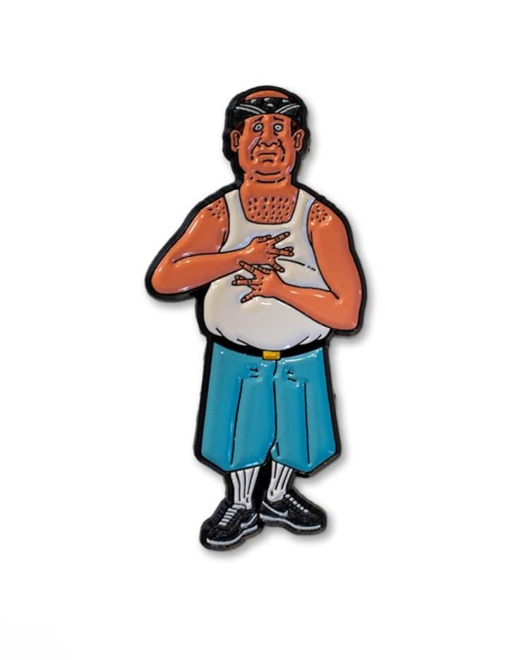 Bill Enamel Pin